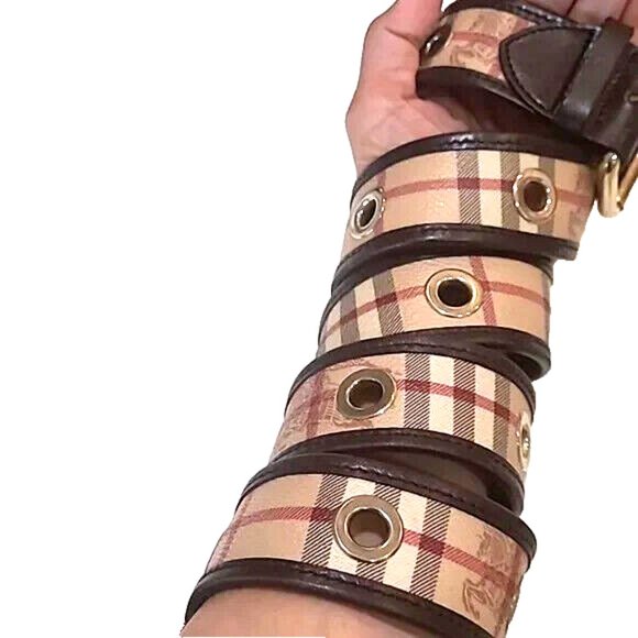 BURBERRY LEATHER BELT 100/40 with ORIGNAL BOX & DUST BAG - Picture 7 of 16